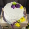 2-Layer White Cake - Cream Cheese Frosting