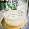 2-Layer White Cake - Buttercream Frosting